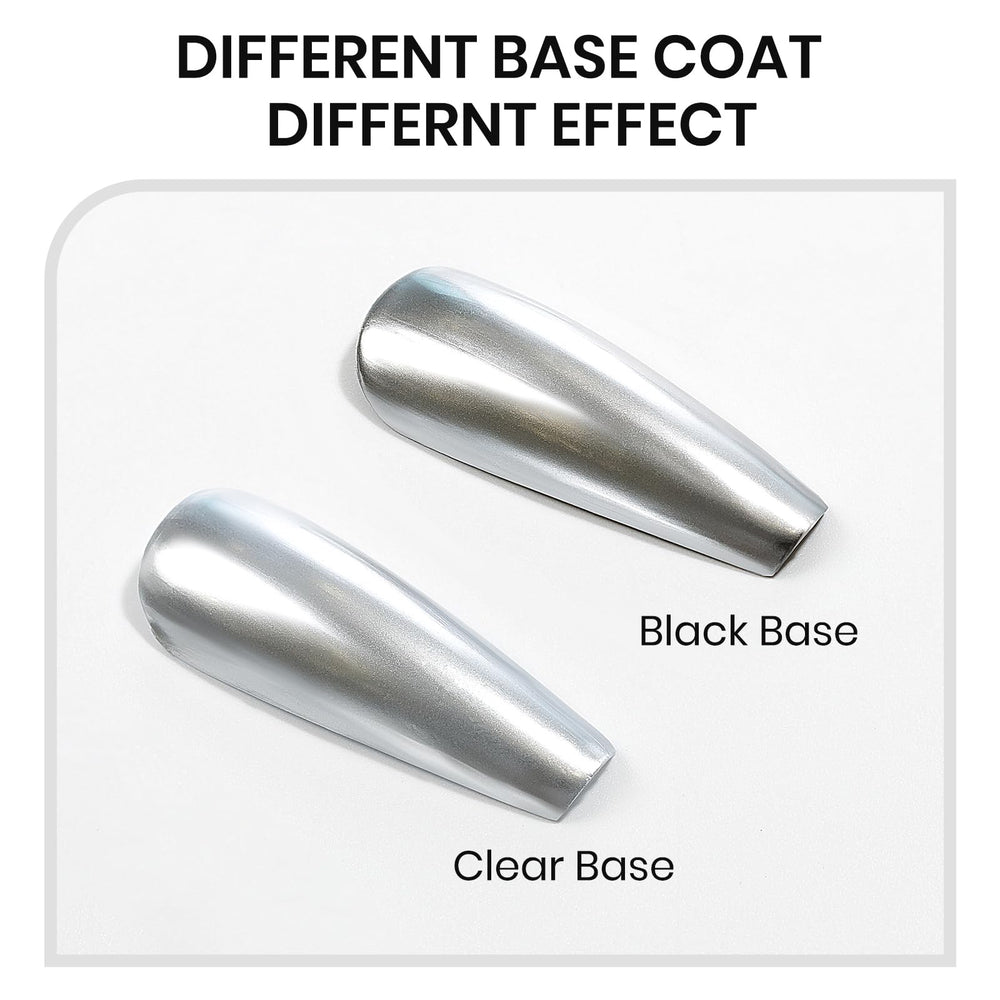 SUPWEE Silver Mirror Nail Polish brush provides smooth, even coverage for a flawless look.