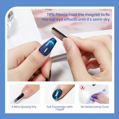 SUPWEE Wide Magnetic Stick aids precise cat-eye look and control.