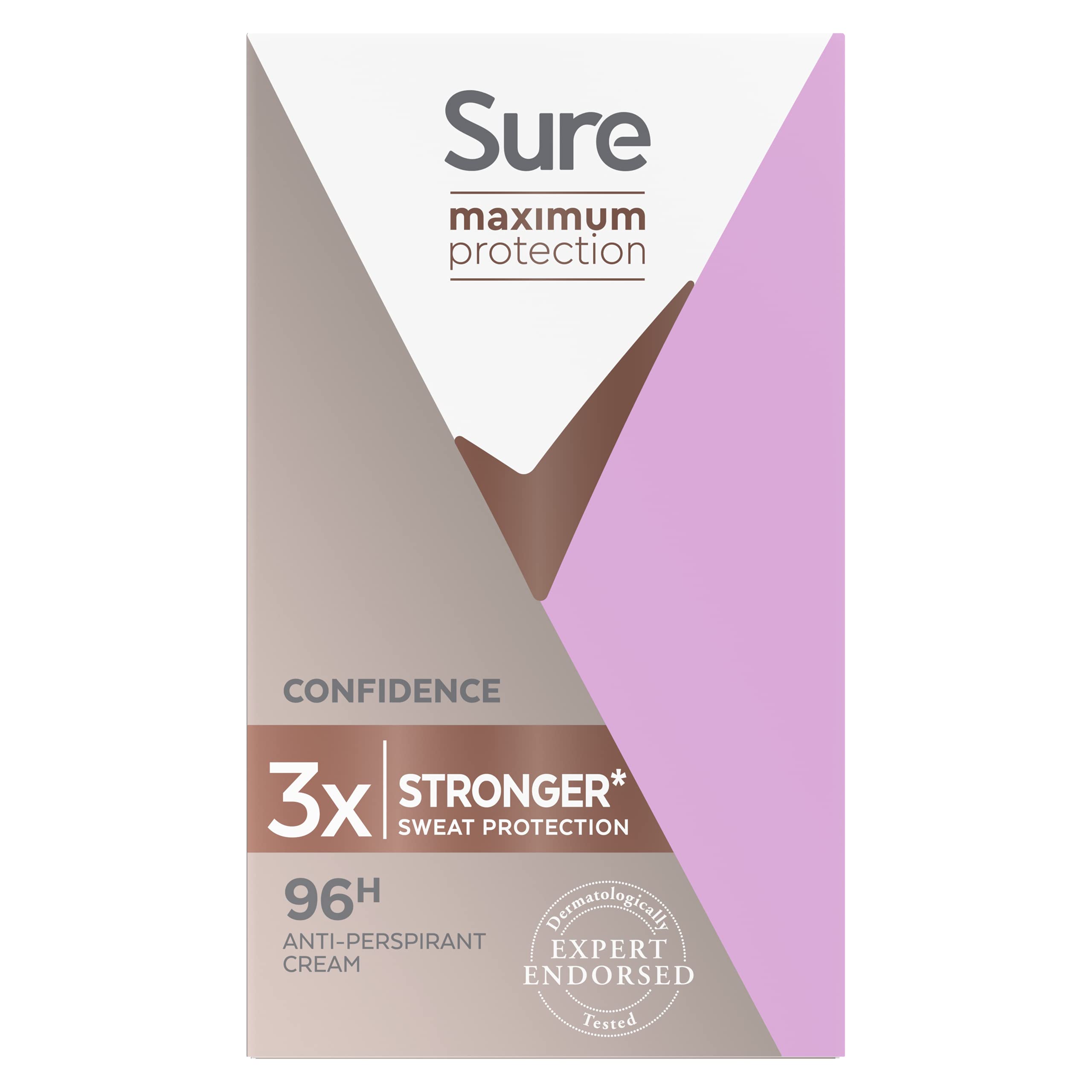 Sure Women pack of six 45 ml sticks for everyday confidence.