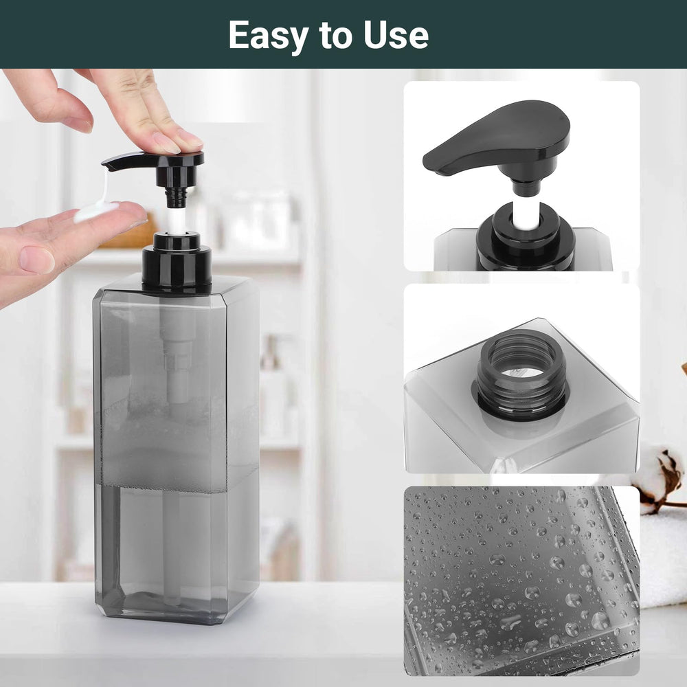 SUREAM 800ml capacity bottles showing liquid level for timely refills