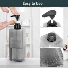 SUREAM 800ml capacity bottles showing liquid level for timely refills