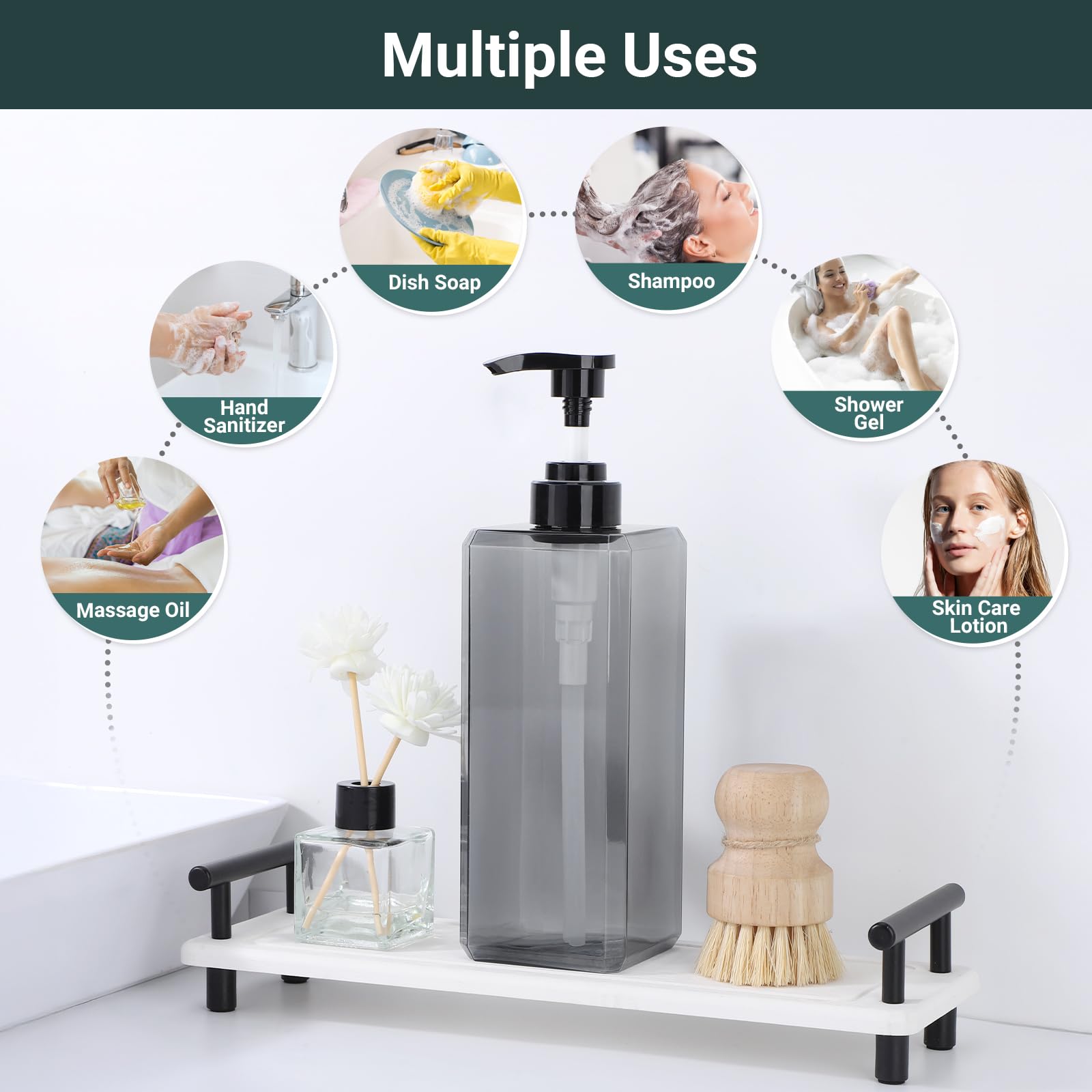 SUREAM locking pump dispenser preventing leaks