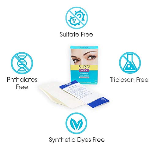 Surgiwax Brow Shapers safe-to-use design for gentle shaping.