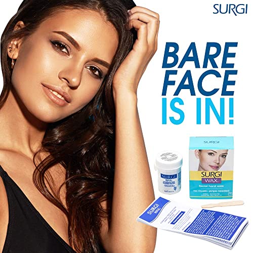Surgiwax maple honey wax grips facial hair effectively