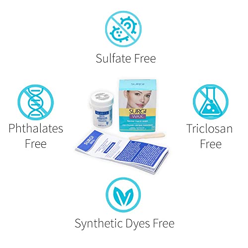 Surgiwax wide-area facial wax kit for larger zones