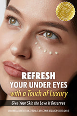 SUR.MEDIC+ 24K Gold Perfection bottle pour shows easy, quick application.