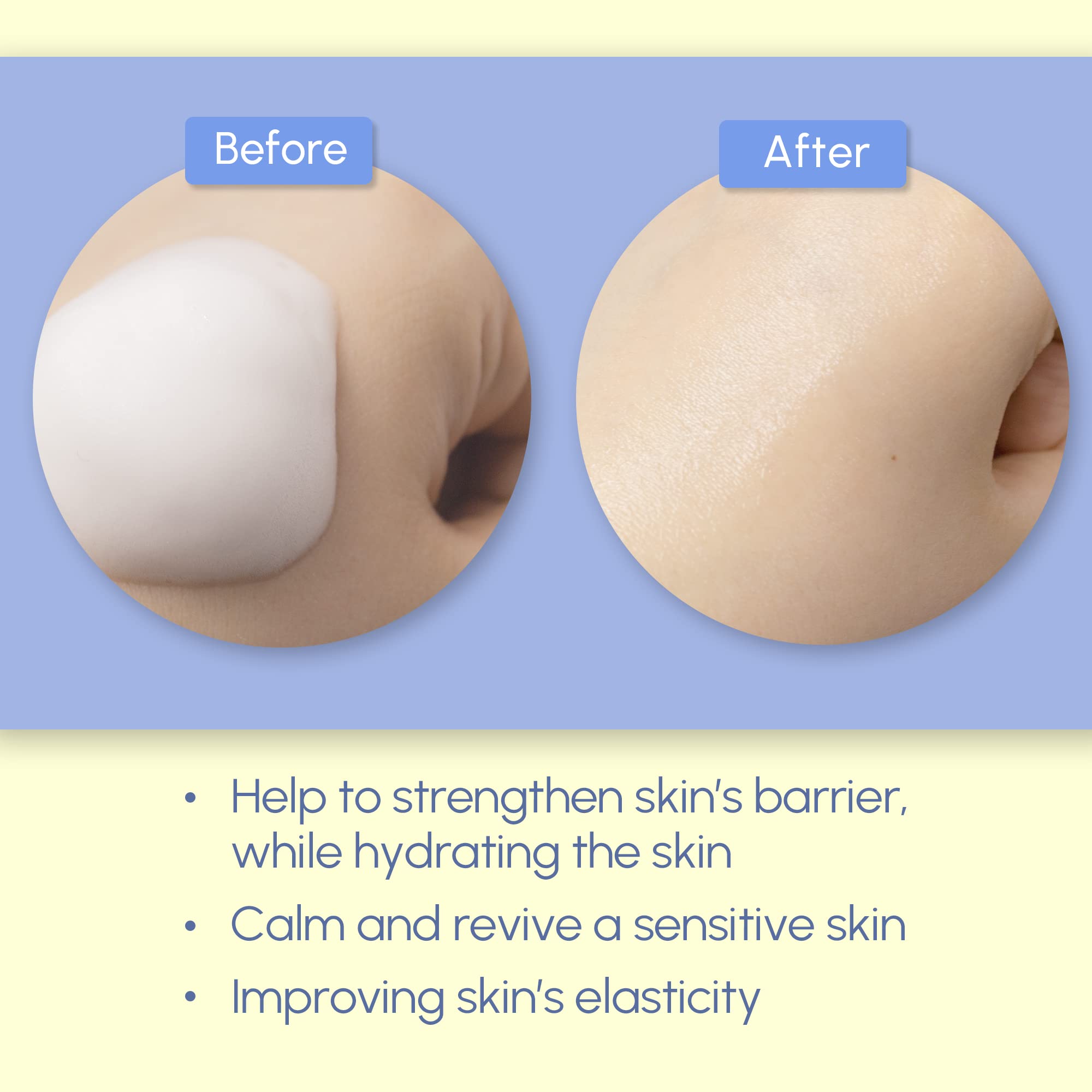 Gently pat SUR.MEDIC+ Azulene Toner into sensitive skin for quick absorption