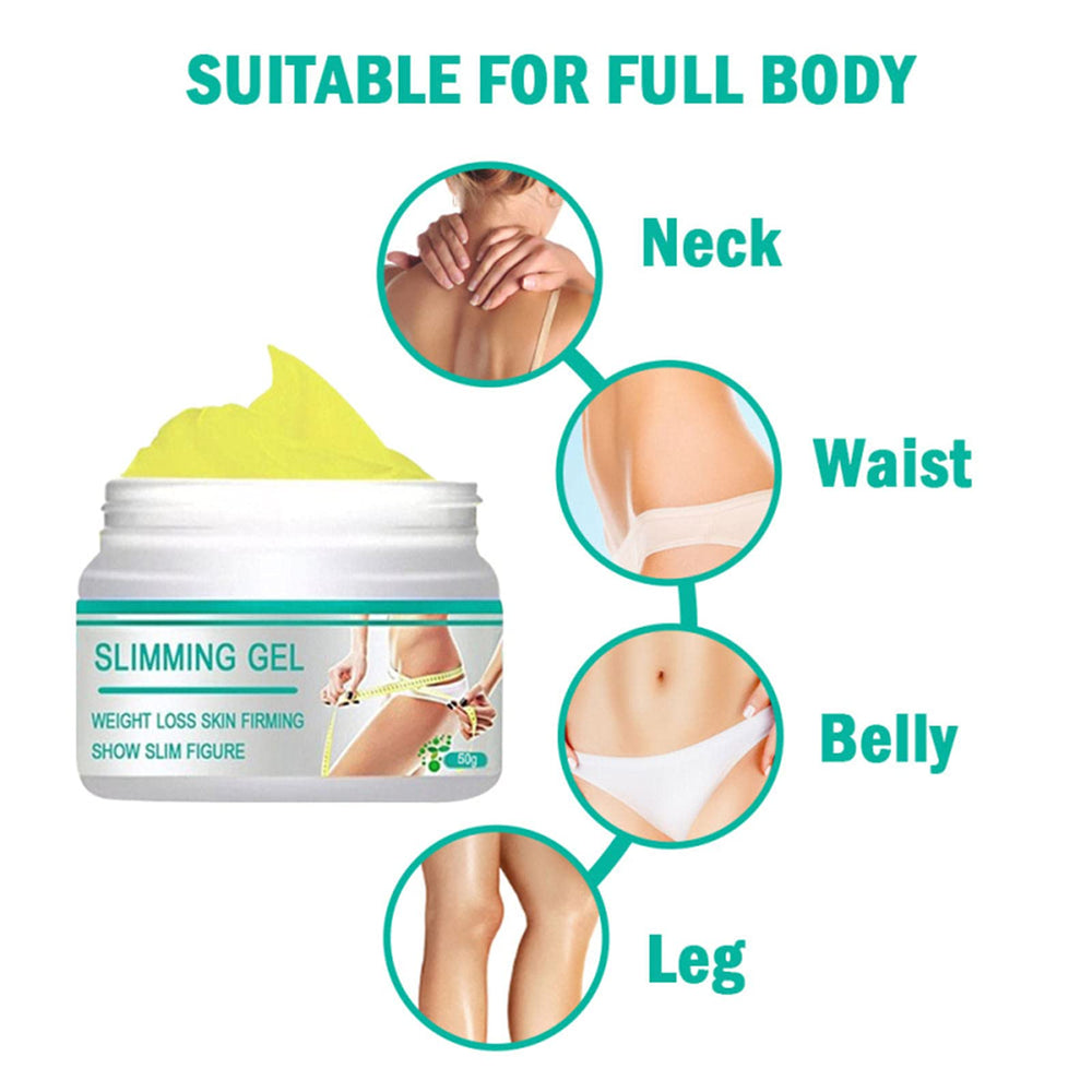 SURORAIN Slimming Cream used on belly area to support firming of the midsection.