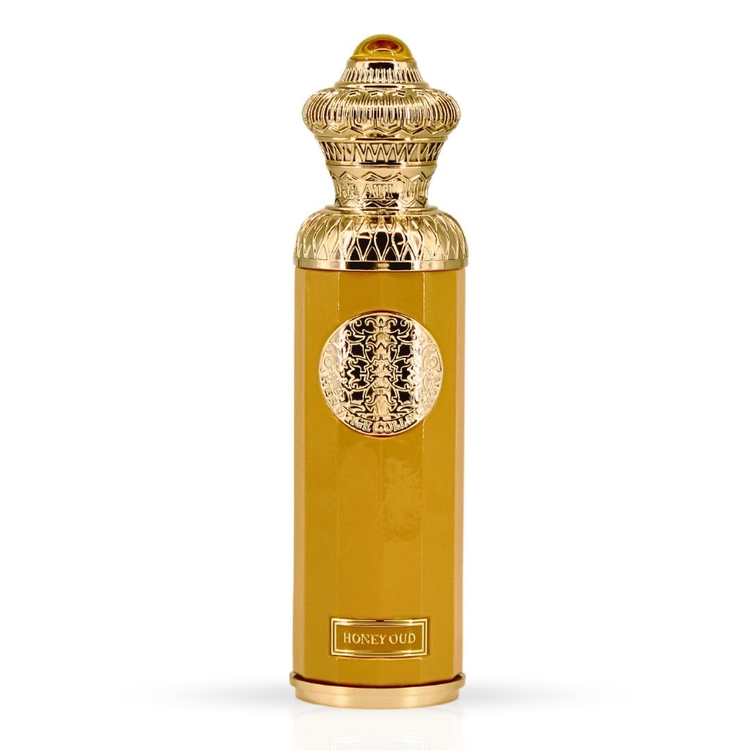 Close cap detail of Surrati Honey Oud, premium scent packaging
