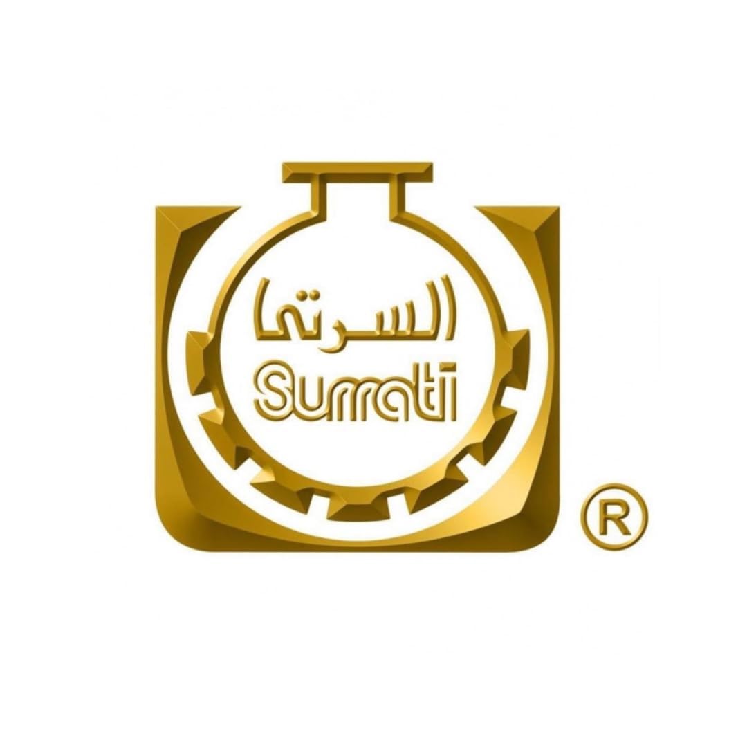 Surrati 100 ml bottle, portable for travel-ready fragrance.