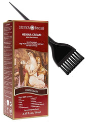 Surya Brasil Henna Color Cream bottle for natural grey coverage and conditioning.