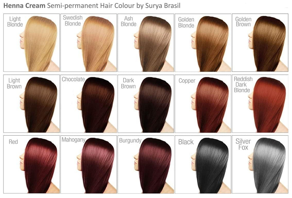 Surya Brasil Henna Cream color result with natural shine