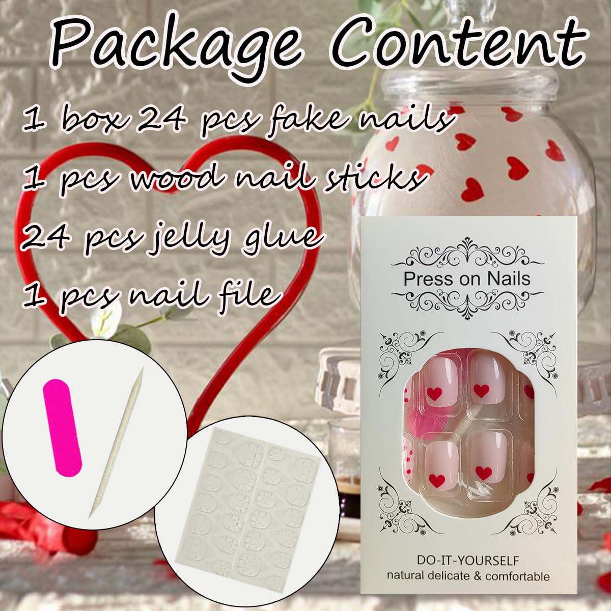 Sutaozhi nail file included for precise shaping