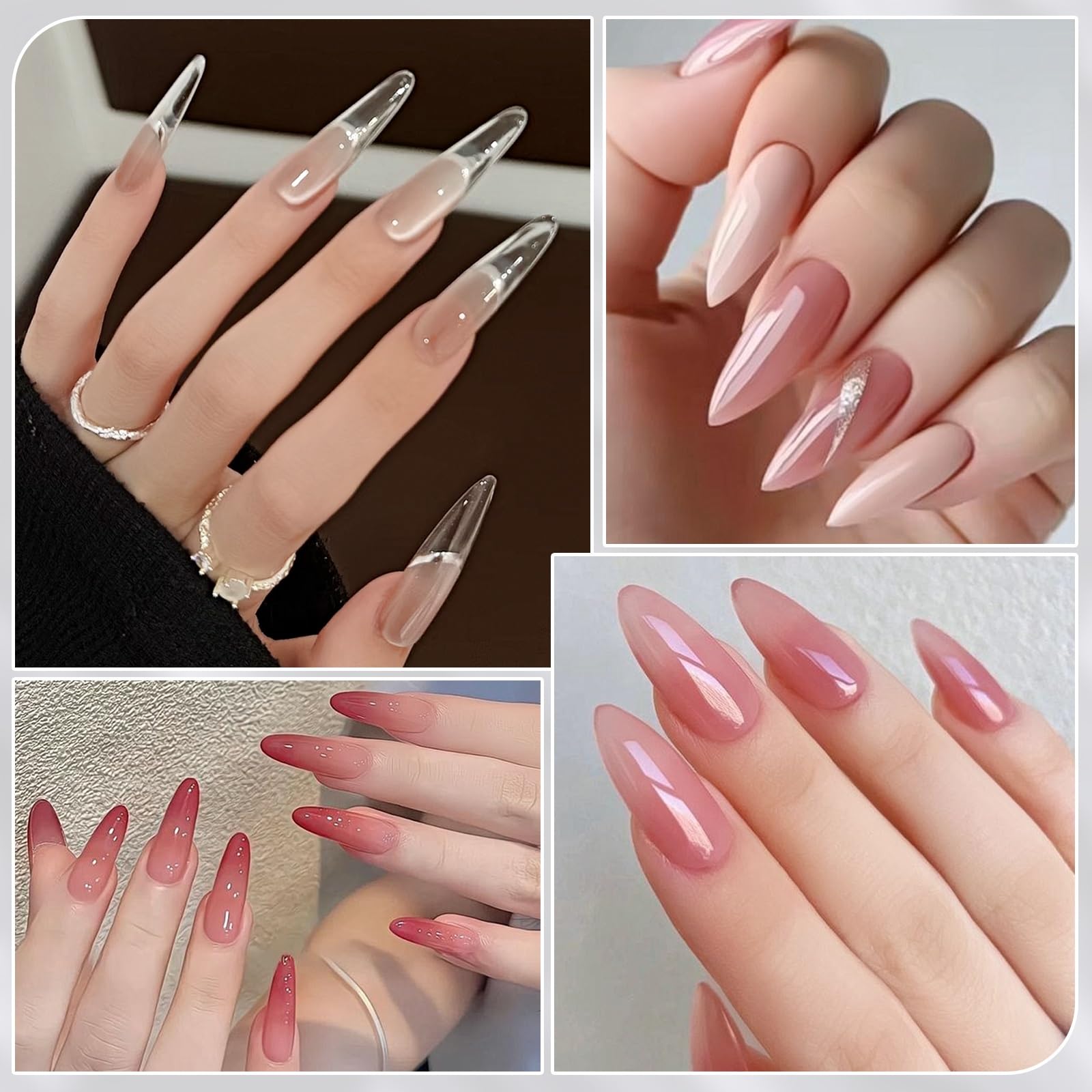 SUTOKAKA dual-ended nail brush aids smooth gel application.
