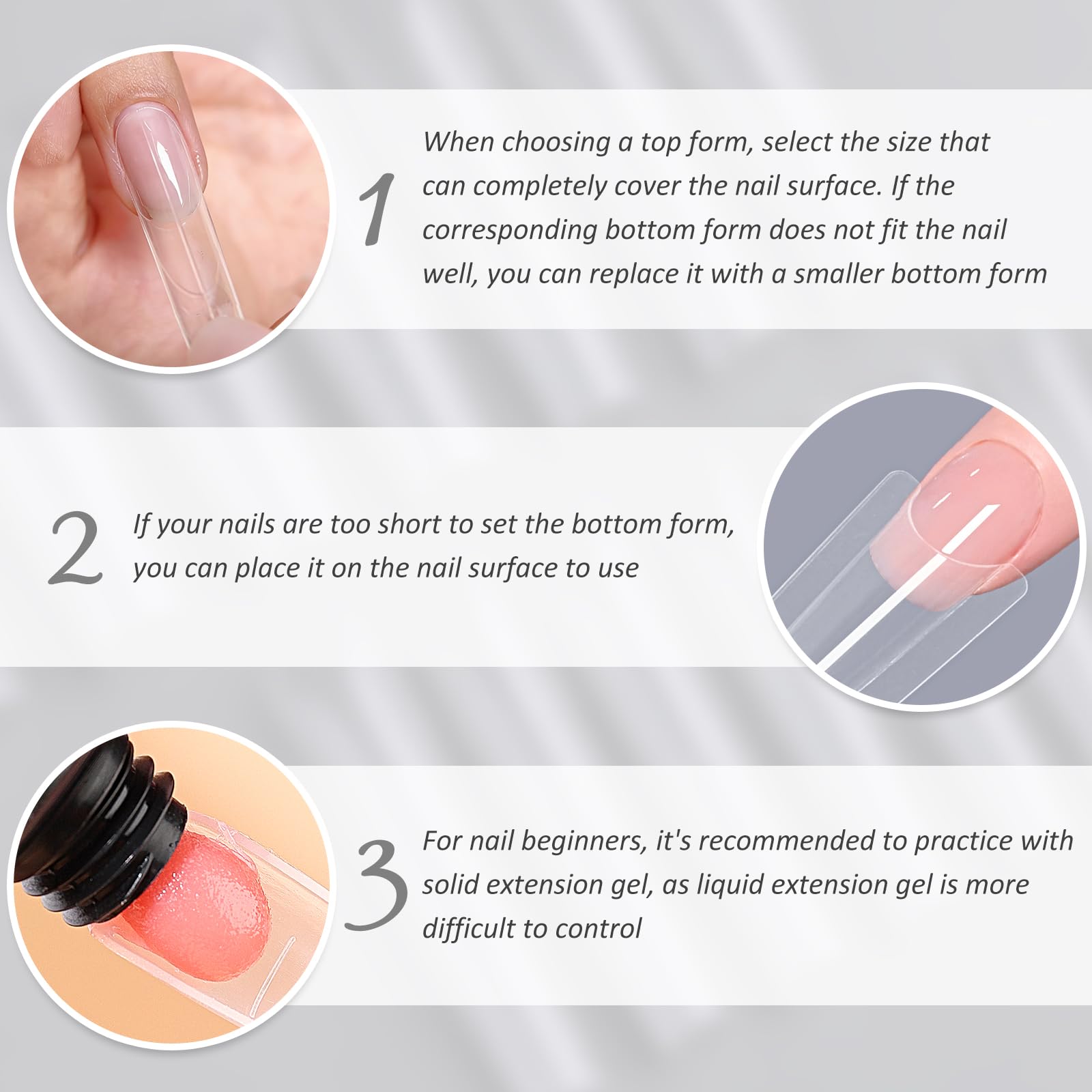 SUTOKAKA at-home manicure kit helps with shaping and length control.