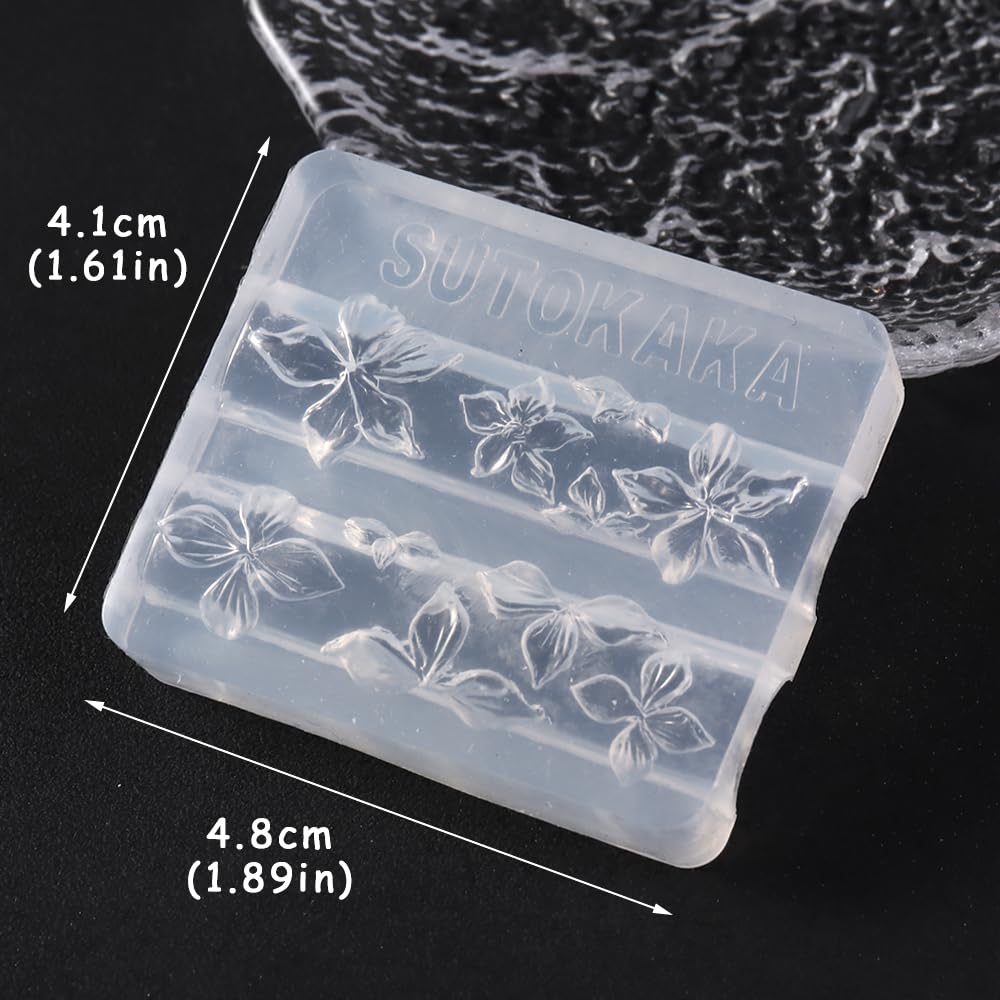 SUTOKAKA resin flower mold for nails and DIY crafts.