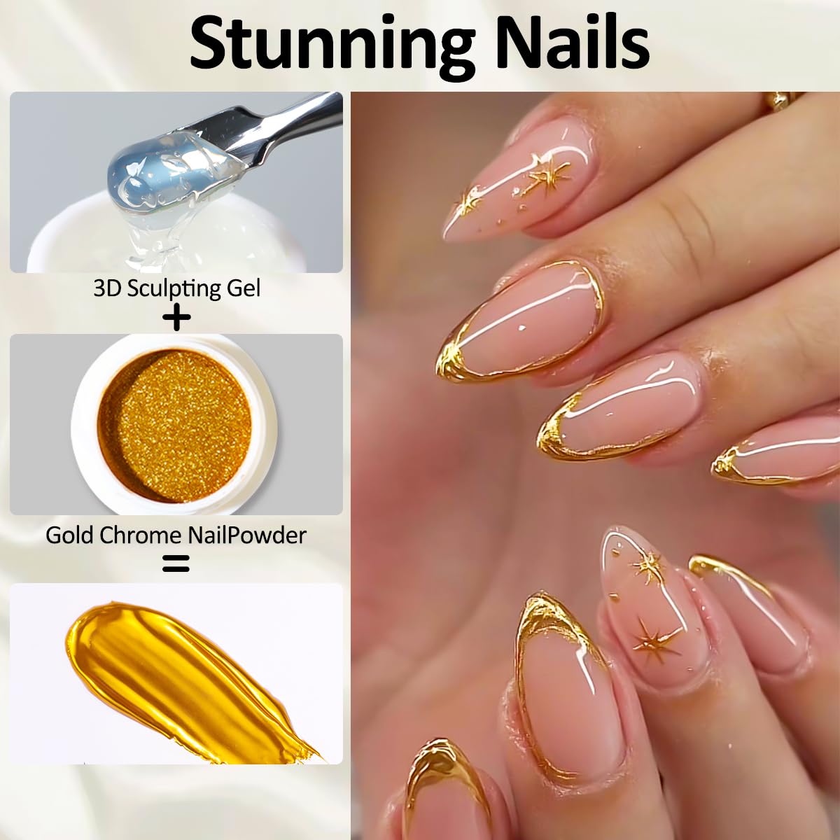 SUTOZMIWE dual end nail art pen brushes for precise patterns