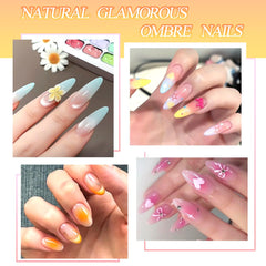 SUTOZMIWE gradient art tools help create professional-looking ombre nails.
