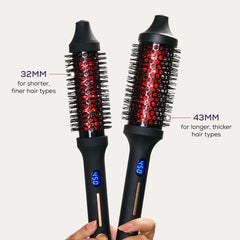 SUTRA Thermal Brush uses ionic technology to reduce frizz and add shine
