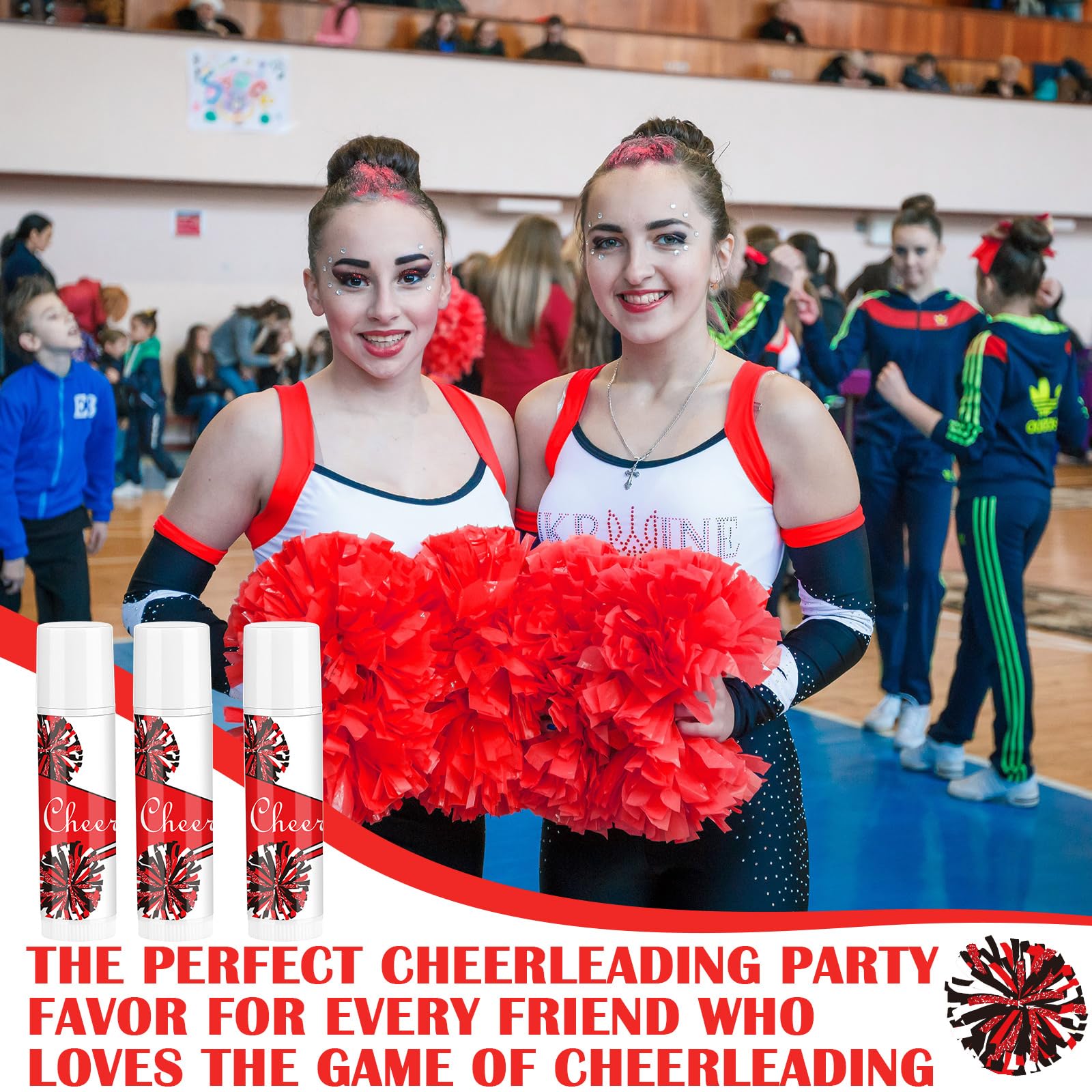 Suttmin Cheer Lip Balm gift pack display for celebrations.