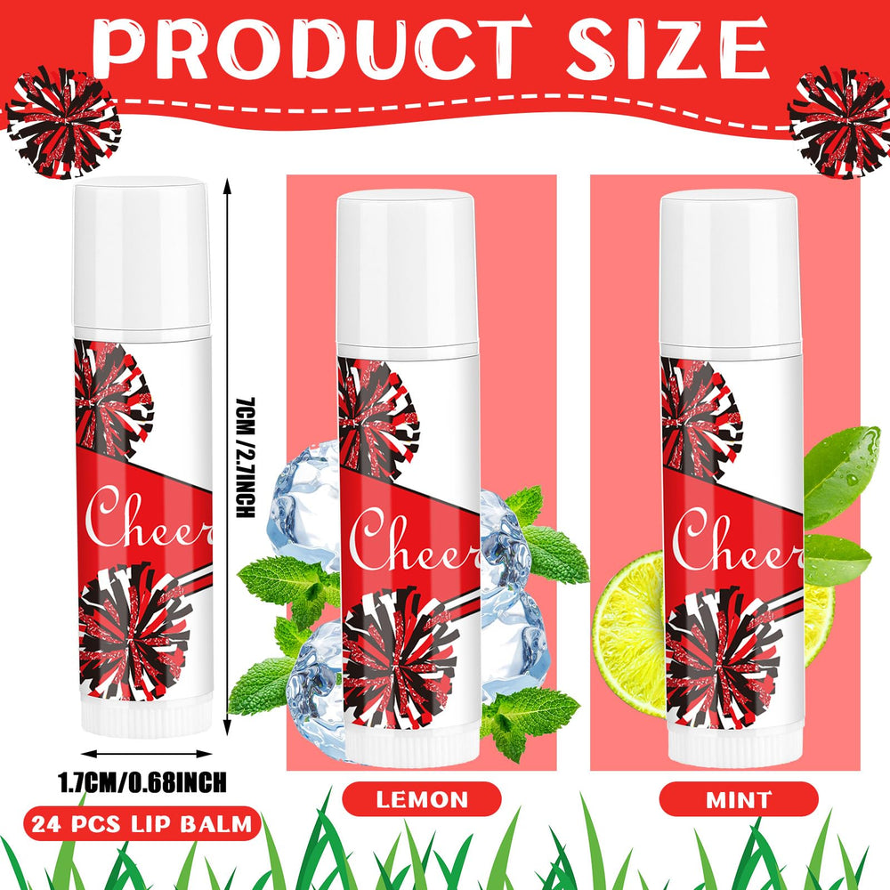 Suttmin Cheer Lip Balm mint flavor label for cool hydration.