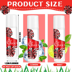Suttmin Cheer Lip Balm mint flavor label for cool hydration.