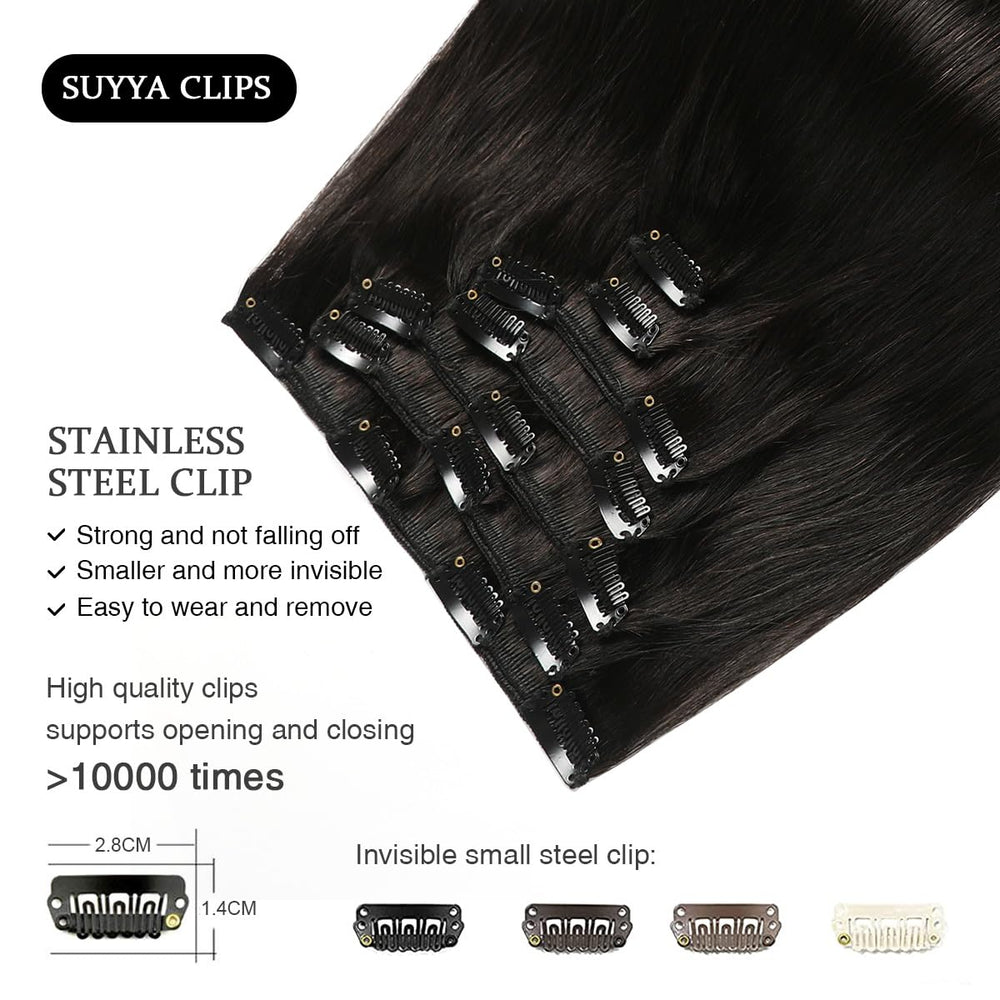 SUYYA fast clip-in application system for quick, secure styling