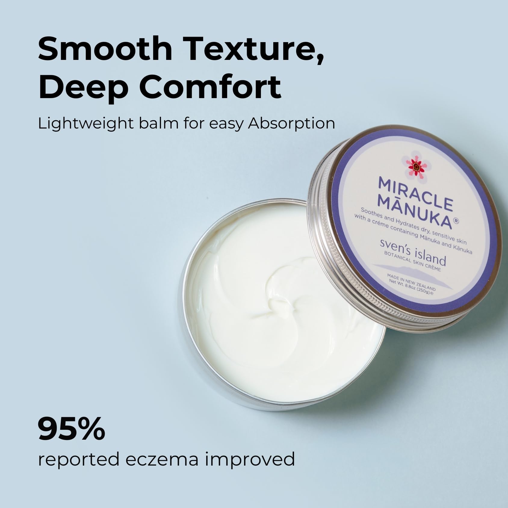 Product packaging detail with label design and batch number.