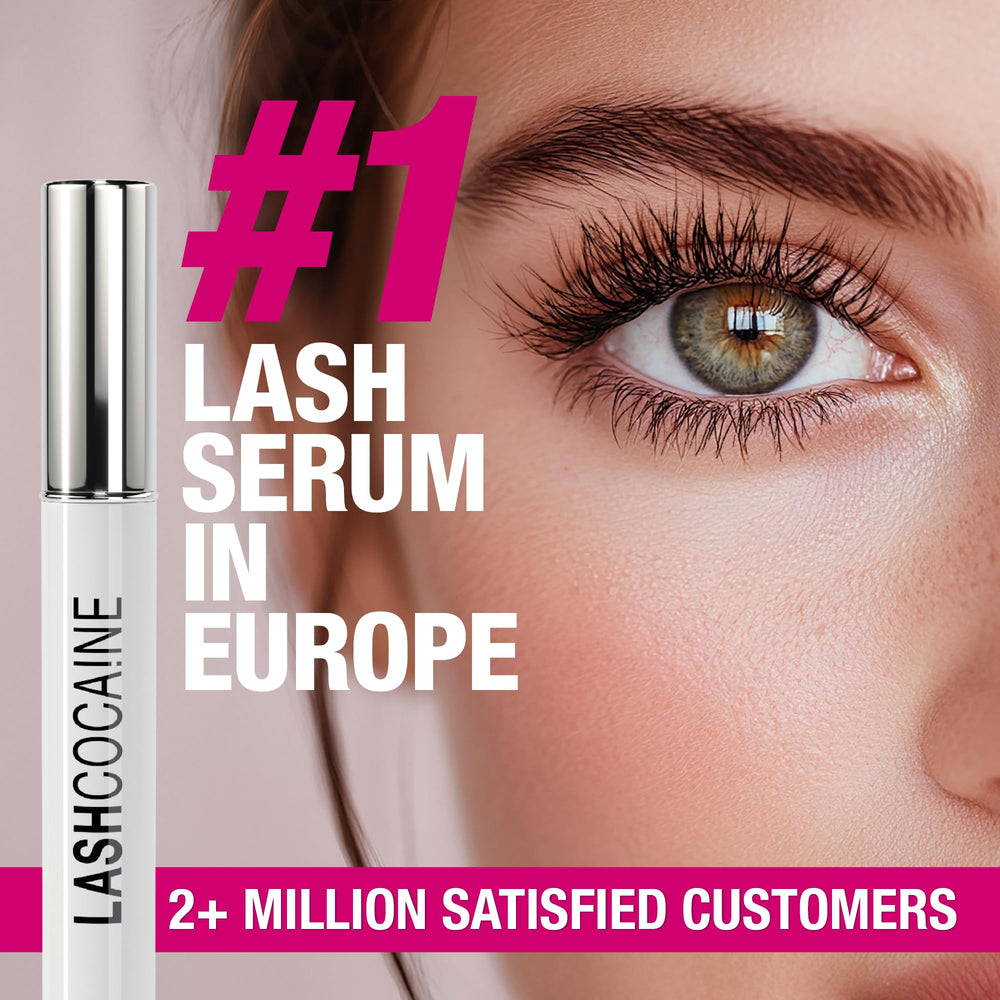 Vegan, German-made label emphasizes clean formula for sensitive eyes.