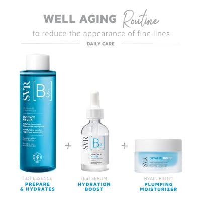 SVR B3 Hydra Face Essence supports dehydrated skin routines.
