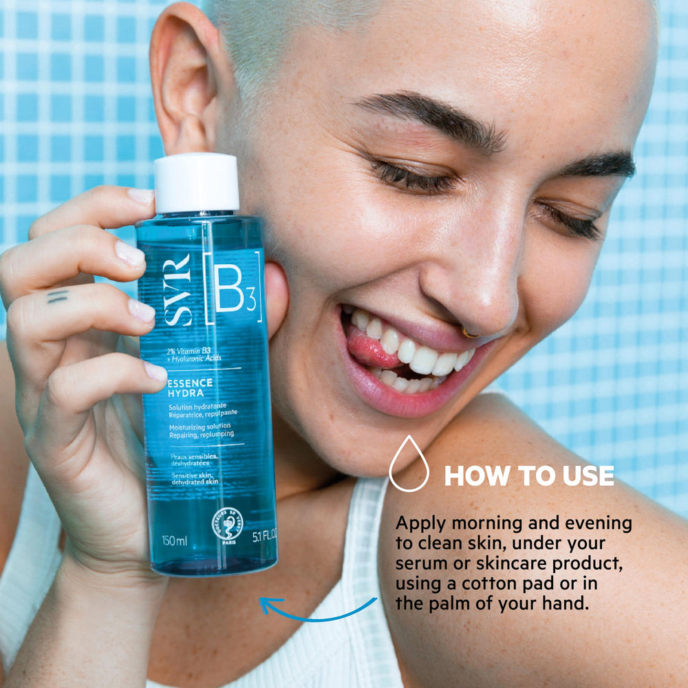 SVR B3 Hydra Face Essence gel-serum texture detail.