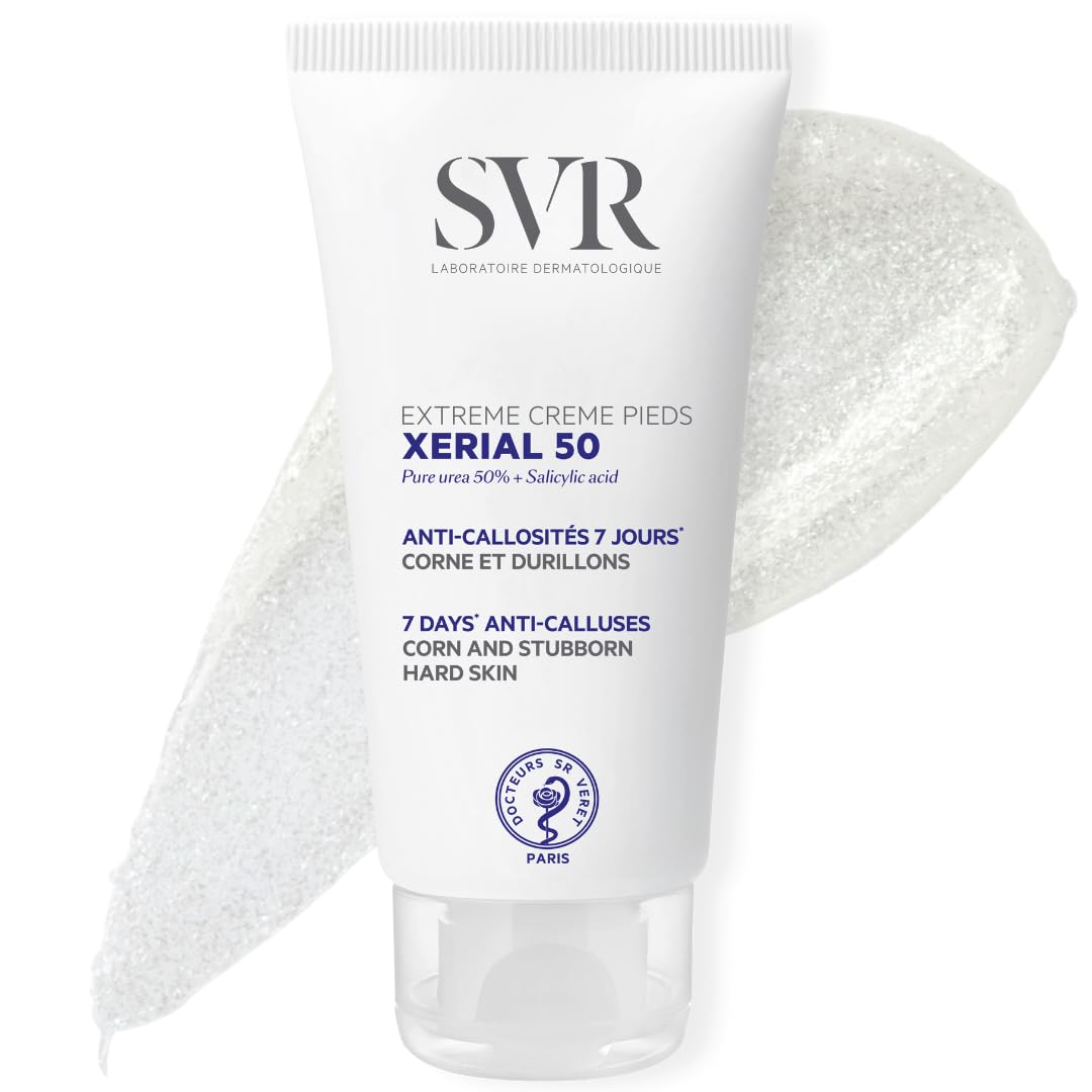 SVR Xerial 50 Foot Gel bottle close-up for fast absorption and hydration