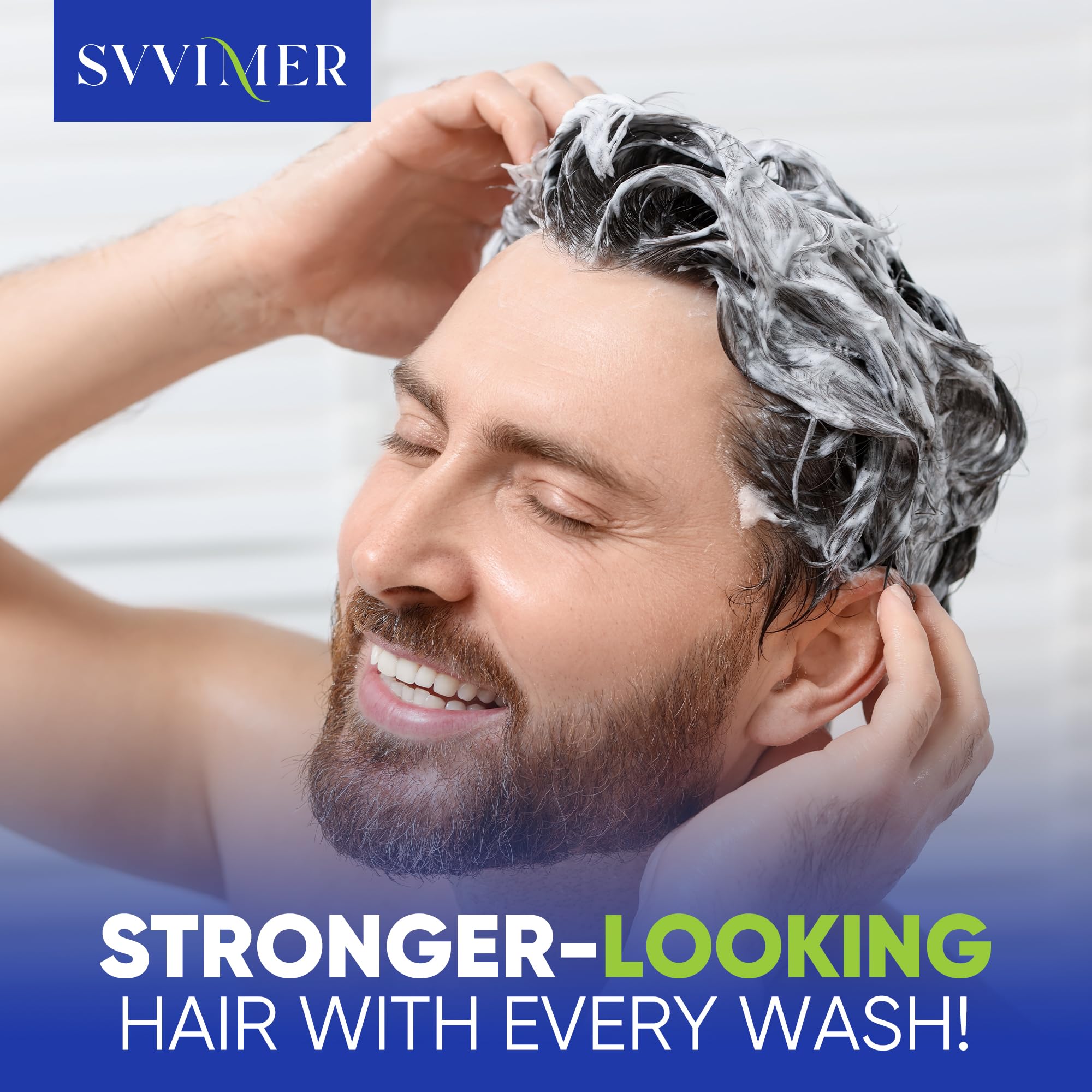 Gift-ready packaging for Svvimer Hair Growth Shampoo as a thoughtful present.