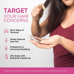 Svvimer onion rosemary biotin shampoo ingredients panel with natural botanicals