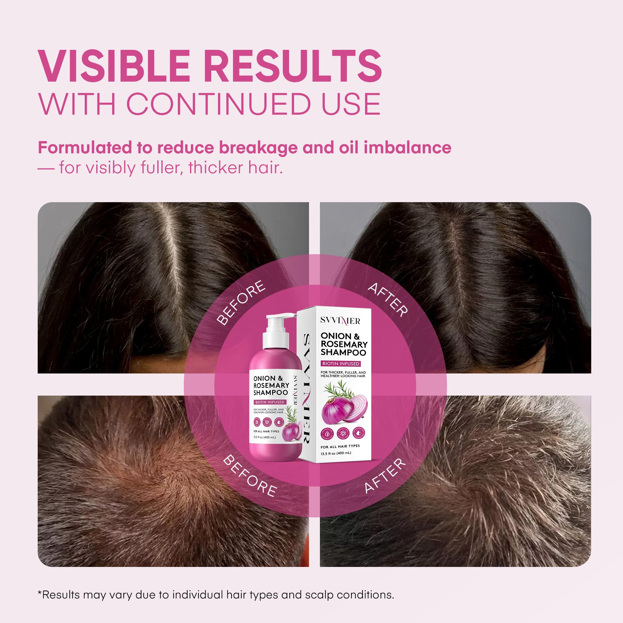 Svvimer shampoo lather close-up showing light, foamy texture for volume