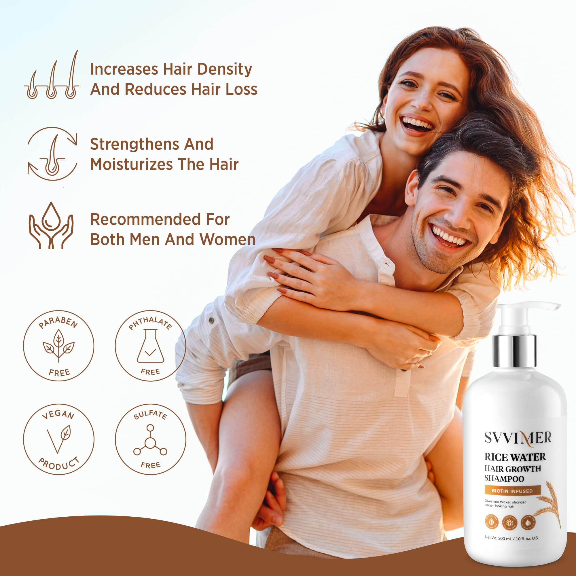 Svvimer shampoo palm-lather demonstrates nourishing cleanse for hair health