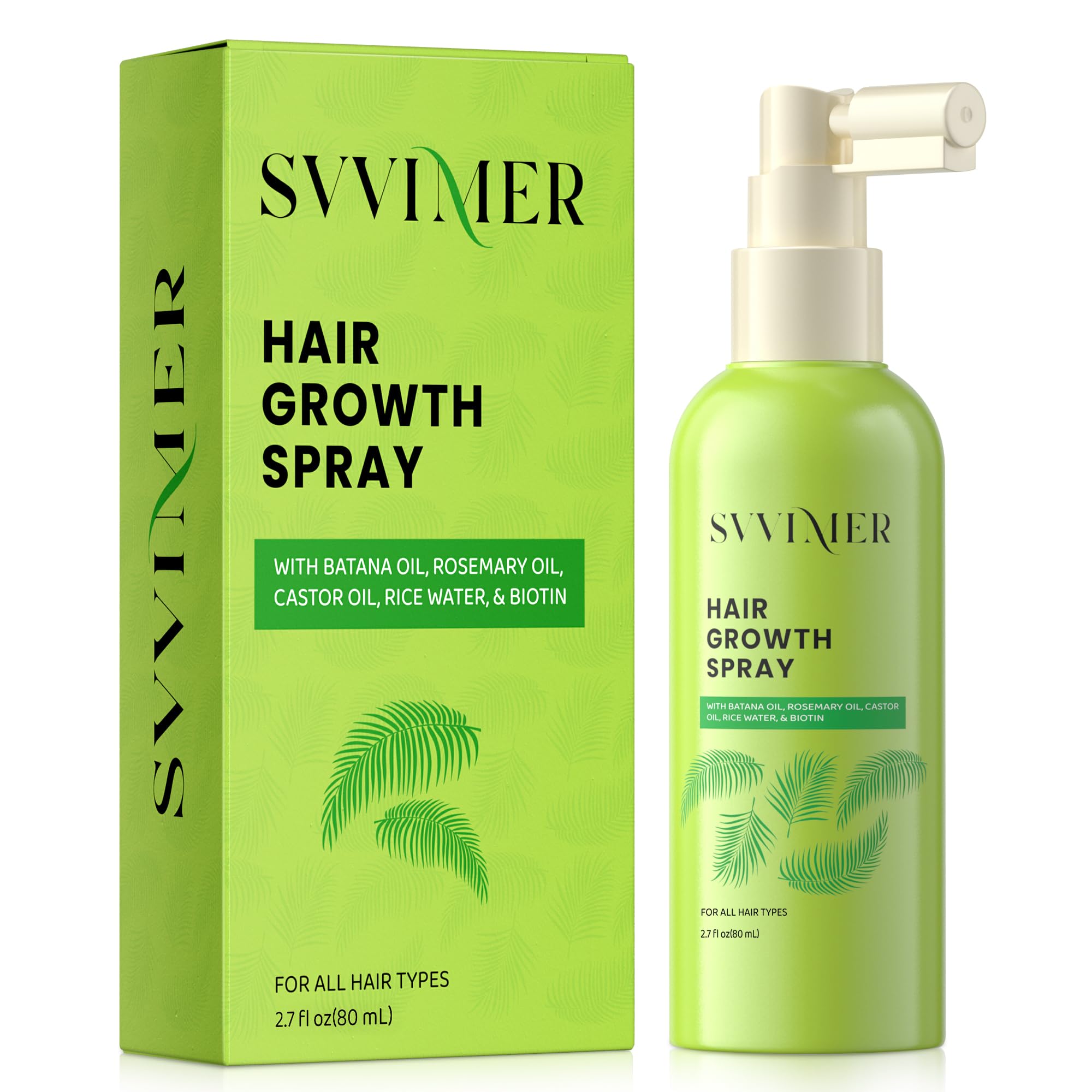 Svvimer rosemary batana oil bottle nourishes the scalp for healthier hair.