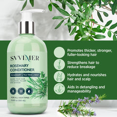 Svvimer rosemary conditioner texture close-up ready for application