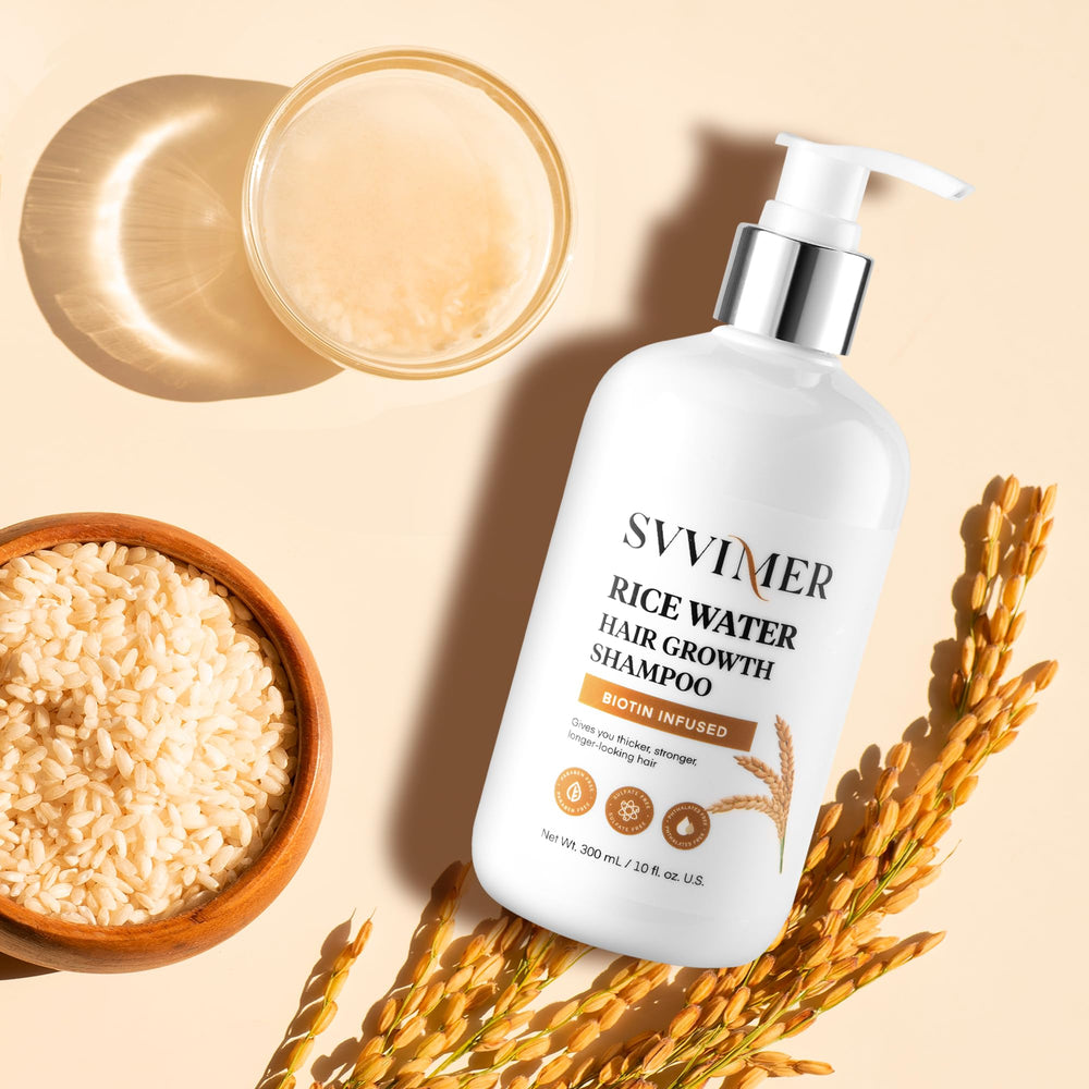 Svvimer scalp-massage routine in bathroom for daily care