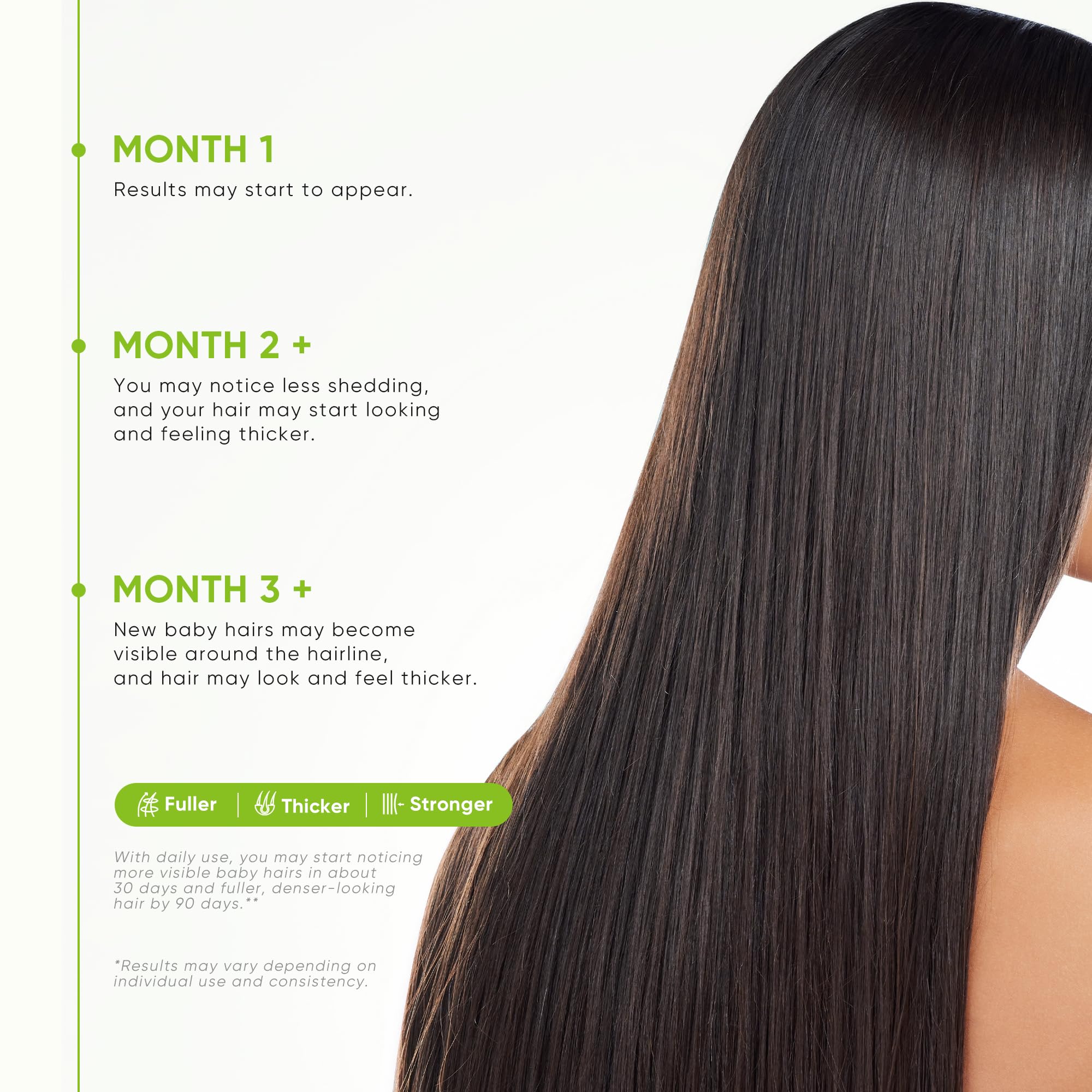 Svvimer serum suitable for women and men for fuller-looking hair