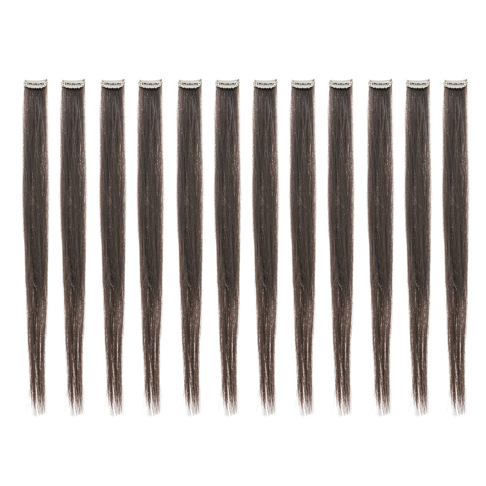 SWACC 12-piece clip-in highlights pack for quick color accents