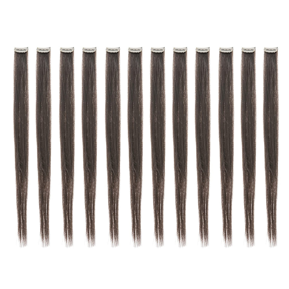SWACC 12-piece clip-in highlights pack for quick color accents