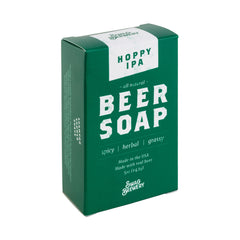 Swag Brewery Hoppy IPA beer soap lather delivers rich cleansing.