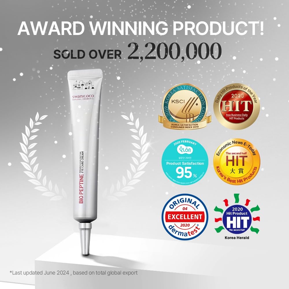 Swanicoco ginseng culture extract nourishes eye area vitality.