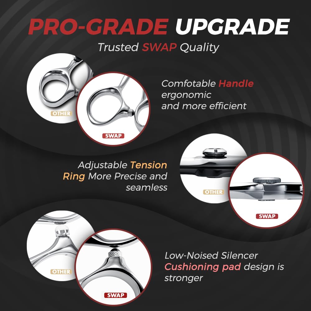 SWAP all-in-one kit includes case, oil, and cloth for easy maintenance.