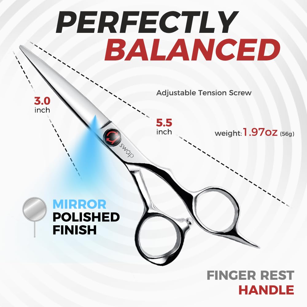SWAP 3D angled design enhances control during advanced cutting techniques