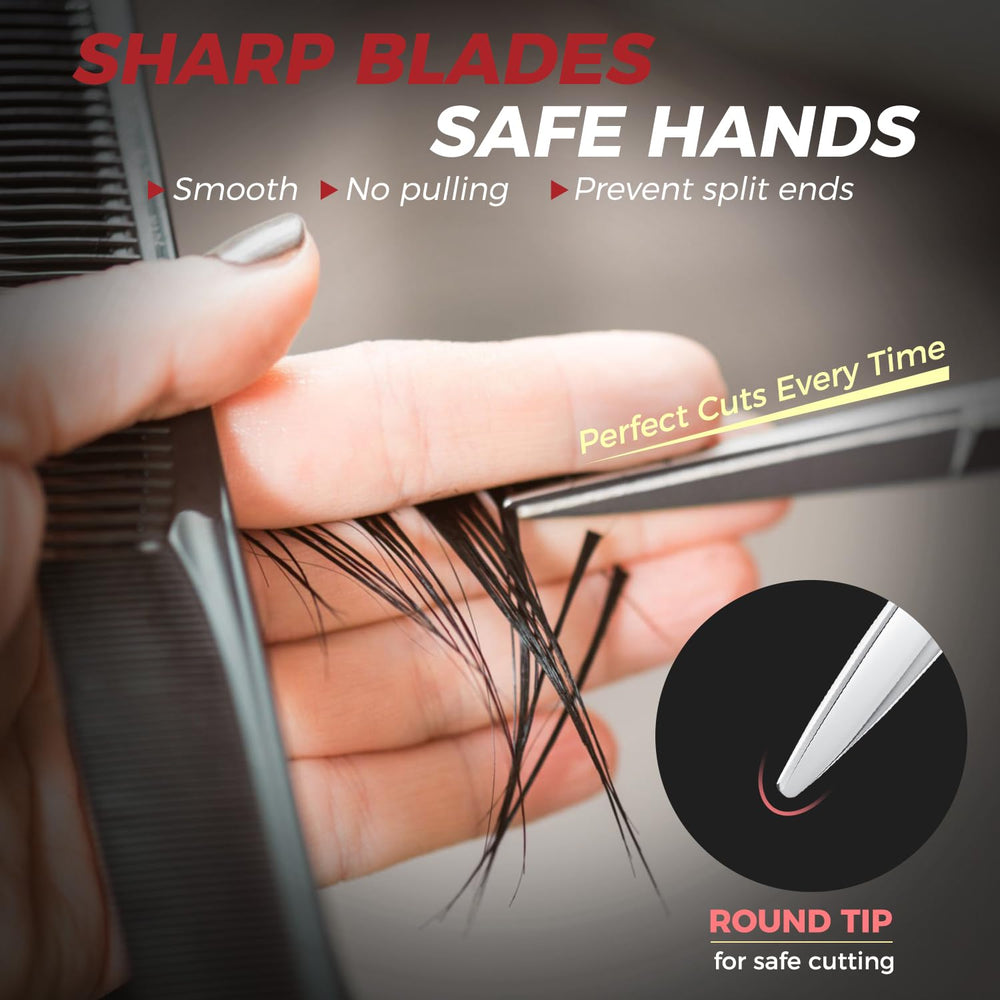 SWAP professional scissors ergonomic handle for comfortable styling sessions