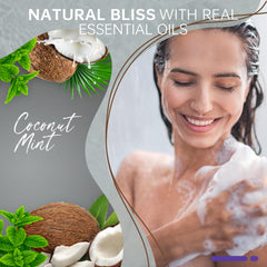 SWCANDY coconut mint steamers release essential oils as they dissolve.