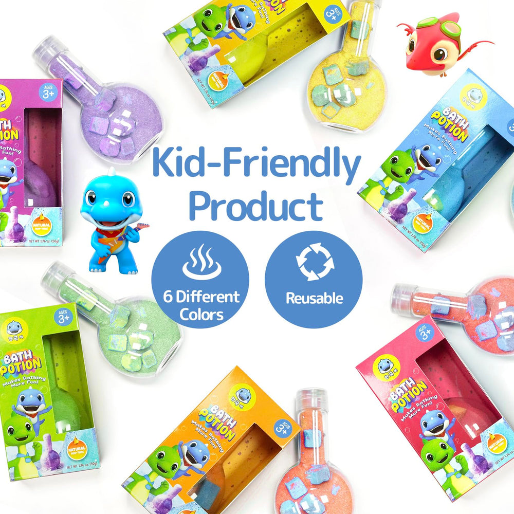 SWCANDY education science experiment vibe during bath play