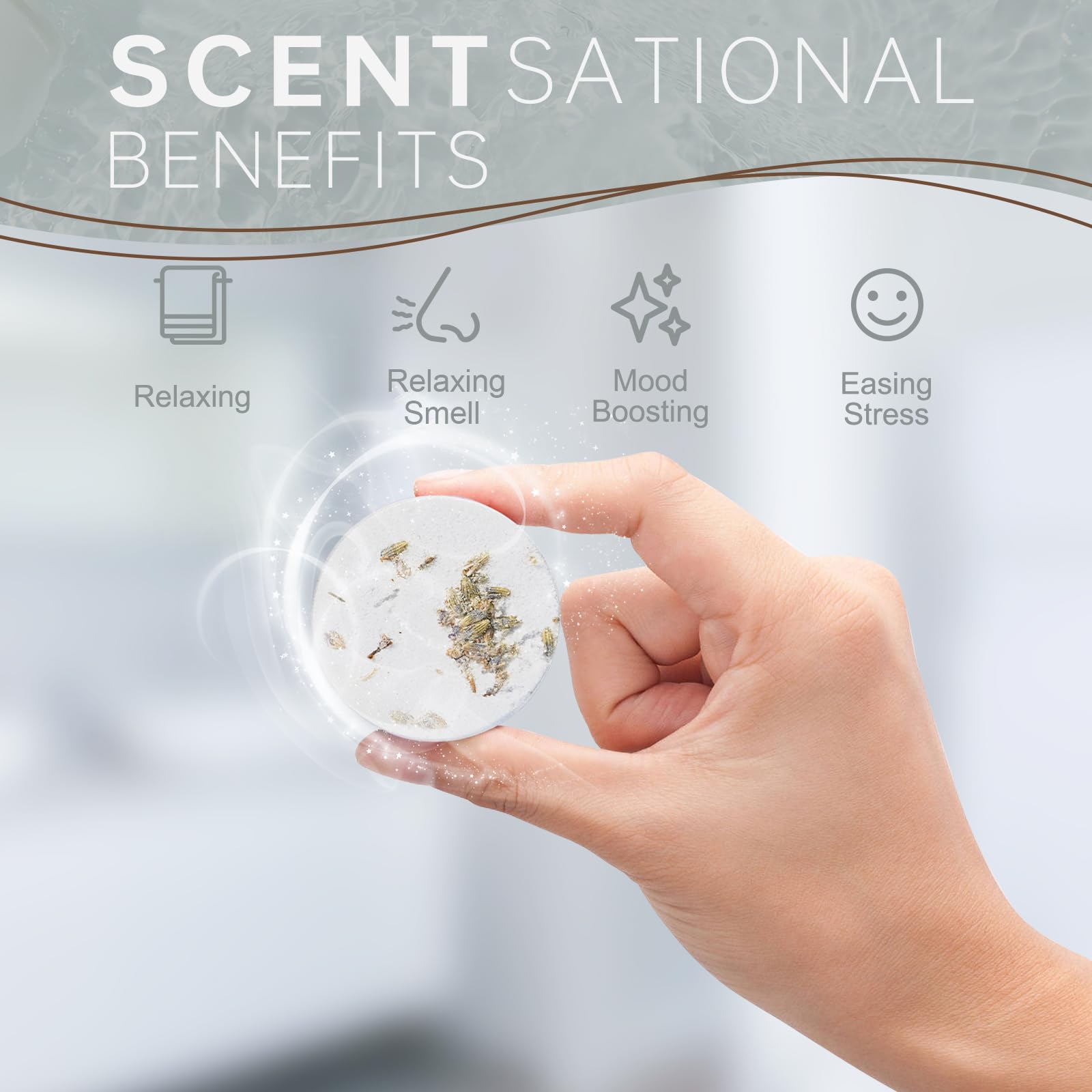 SWCANDY coconut mint scent elevates your shower ritual.
